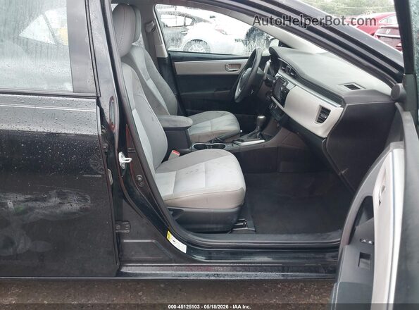 2T1BURHE5GC597633 2016 TOYOTA COROLLA Black Widok wnętrza z przodu