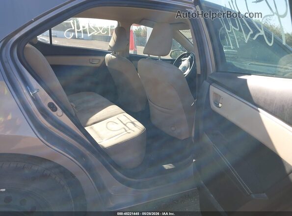 2T1BURHE5GC608372 2016 TOYOTA COROLLA Silver VIN კოდის სტიკერის ხედი