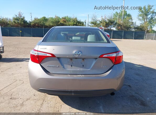 2T1BURHE5GC608372 2016 TOYOTA COROLLA Silver 