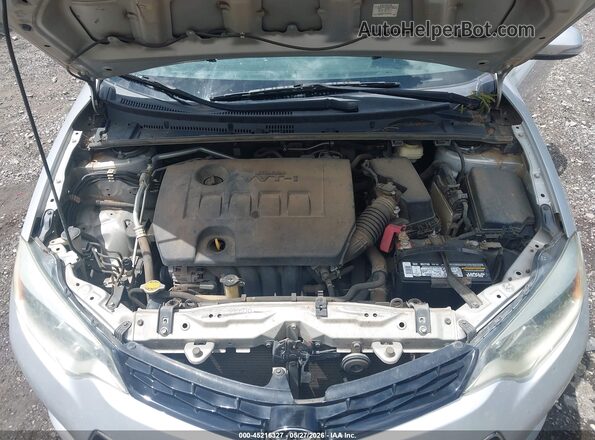 2T1BURHE5GC615953 2016 TOYOTA COROLLA Silver Widok z tyłu