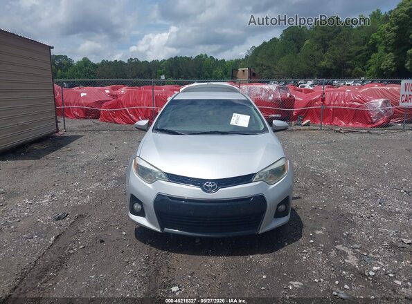 2T1BURHE5GC615953 2016 TOYOTA COROLLA Silver Widok zestawu wskaźników