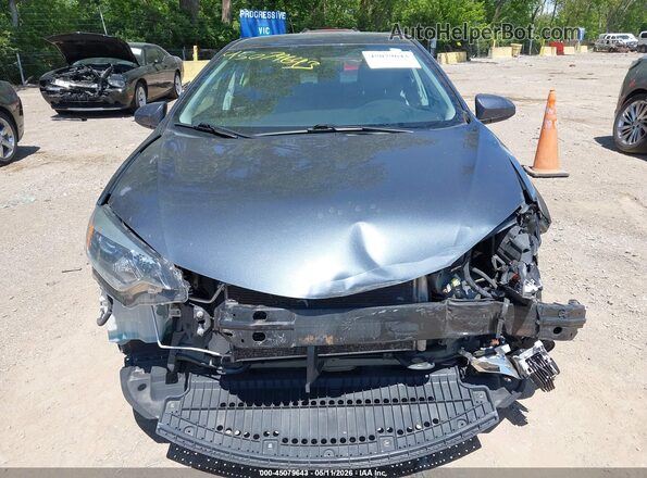 2T1BURHE5GC644644 2016 TOYOTA LL Gray Widok zestawu wskaźników