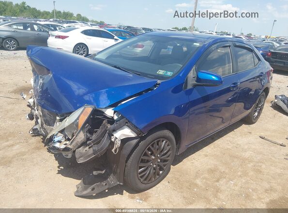 2T1BURHE5GC693424 2016 TOYOTA COROLLA Blue 