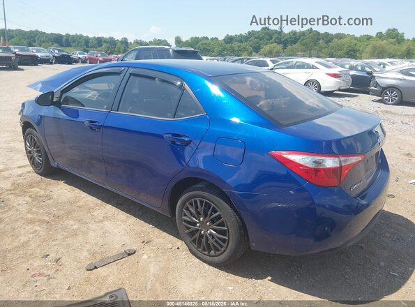 2T1BURHE5GC693424 2016 TOYOTA COROLLA Blue 