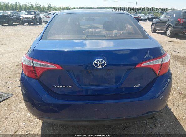 2T1BURHE5GC693424 2016 TOYOTA COROLLA Blue 