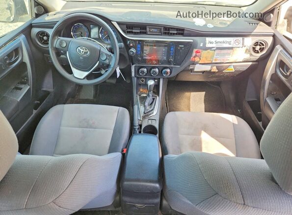 2T1BURHE5HC774019 2017 TOYOTA COROLLA Silver 