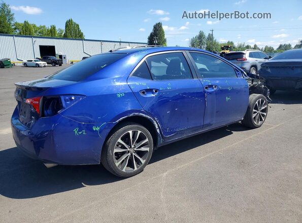 2T1BURHE5HC841508 2017 TOYOTA COROLLA Blue Tył prawy