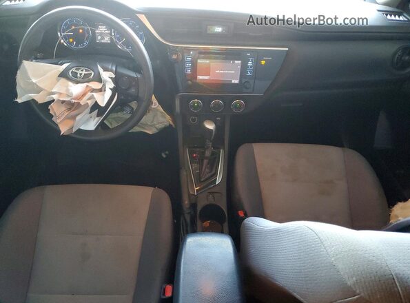 2T1BURHE5HC884388 2017 TOYOTA LL White Widok deski rozdzielczej