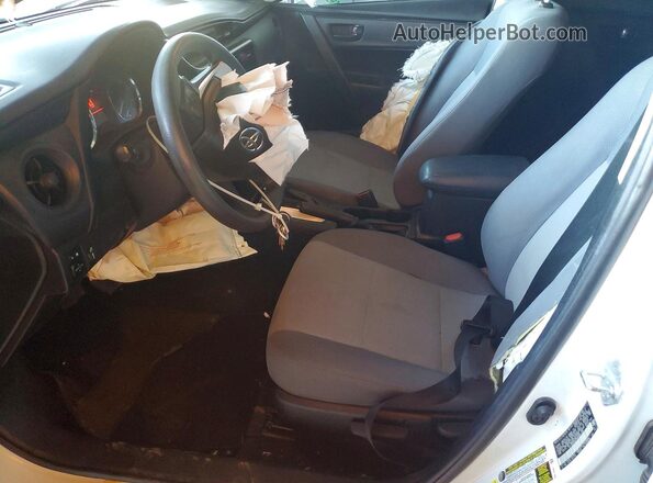 2T1BURHE5HC884388 2017 TOYOTA LL White Widok wnętrza z przodu