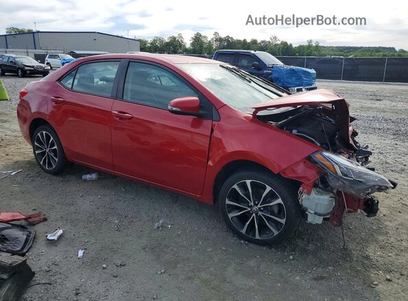 2T1BURHE5HC930219 2017 TOYOTA COROLLA Red 