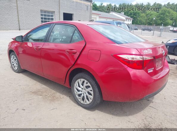 2T1BURHE5HC957338 2017 TOYOTA COROLLA Red Trasero izquierdo