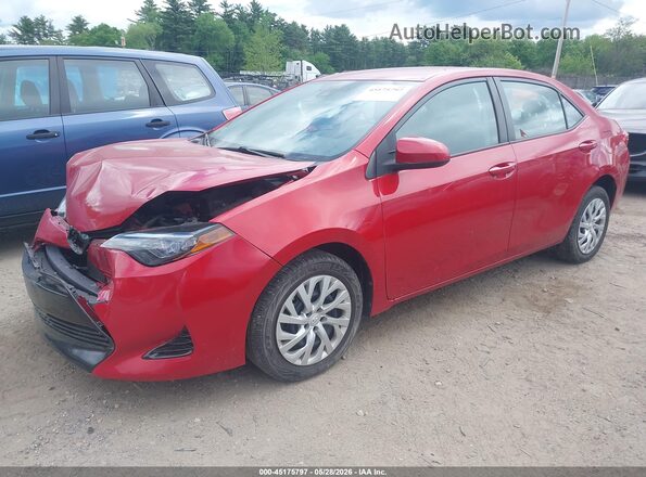 2T1BURHE5HC957338 2017 TOYOTA COROLLA Red Vista tres cuartos delantera izquierda