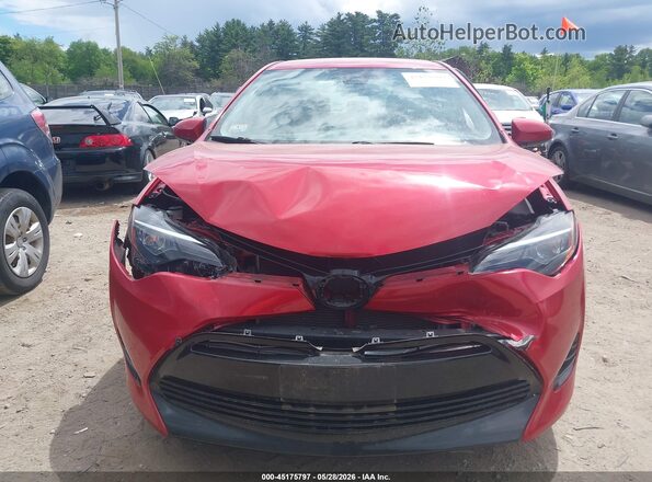 2T1BURHE5HC957338 2017 TOYOTA COROLLA Red Vista frontal