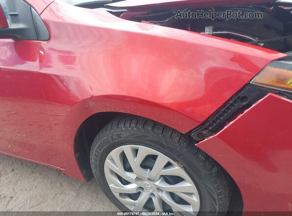 2T1BURHE5HC957338 2017 TOYOTA COROLLA Red 