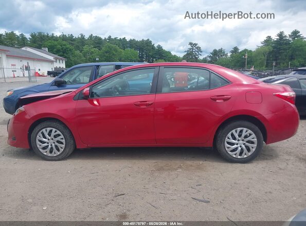 2T1BURHE5HC957338 2017 TOYOTA COROLLA Red 