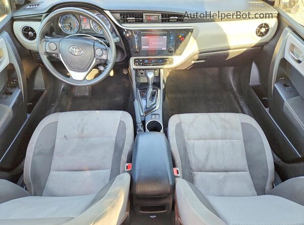 2T1BURHE5JC018132 2018 TOYOTA COROLLA Black 