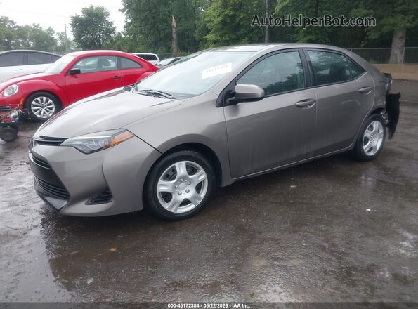 2T1BURHE5JC022214 2018 TOYOTA COROLLA Серый 