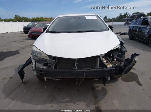 2T1BURHE5JC103715 2018 TOYOTA LL White Widok z przodu