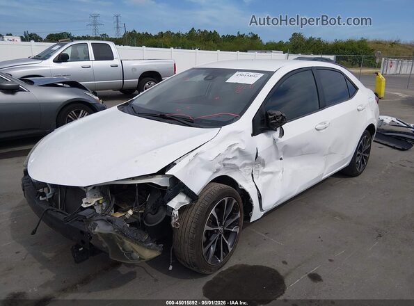 2T1BURHE5JC103715 2018 TOYOTA LL White Przód lewy