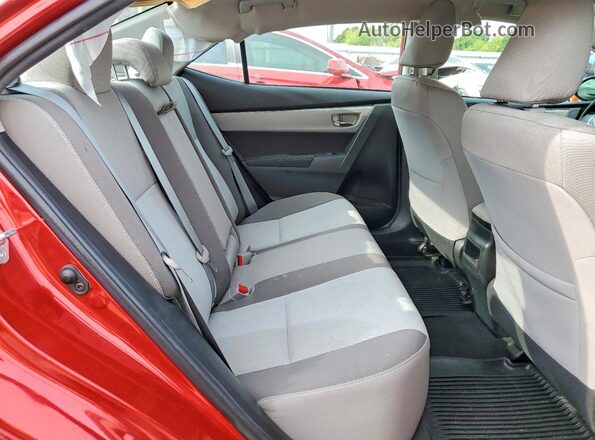 2T1BURHE5KC151409 2019 TOYOTA COROLLA Red 