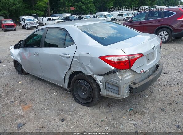 2T1BURHE5KC165956 2019 TOYOTA COROLLA Silver Tył lewy