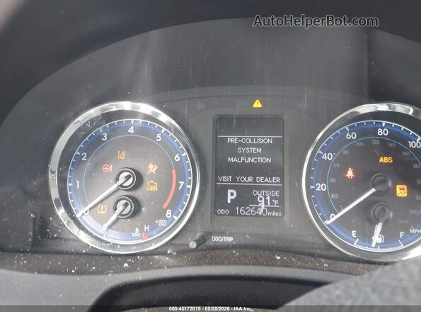 2T1BURHE5KC165956 2019 TOYOTA COROLLA Silver Widok tylnych siedzeń