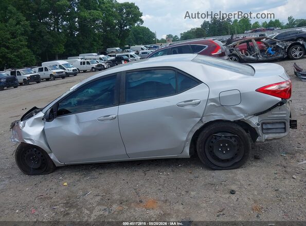 2T1BURHE5KC165956 2019 TOYOTA COROLLA Silver 