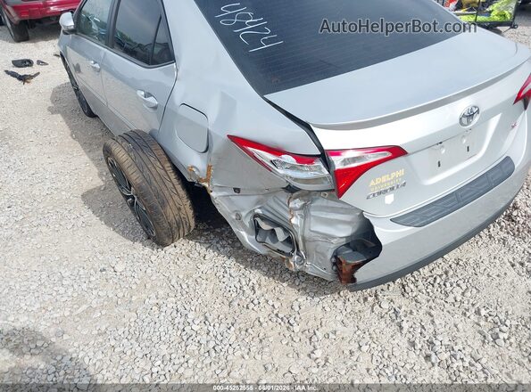 2T1BURHE6GC484029 2016 TOYOTA COROLLA Silver Widok z przodu