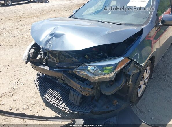 2T1BURHE6GC627092 2016 TOYOTA COROLLA Blue Front view