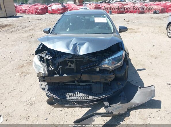 2T1BURHE6GC627092 2016 TOYOTA COROLLA Blue Instrument cluster view