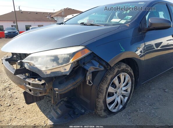 2T1BURHE6GC649884 2016 TOYOTA COROLLA Blue Դիմացի տեսք