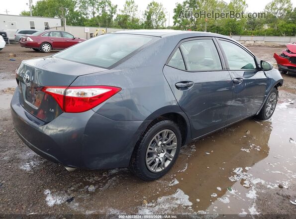 2T1BURHE6GC662652 2016 TOYOTA LL Gray უკანა მარჯვენა