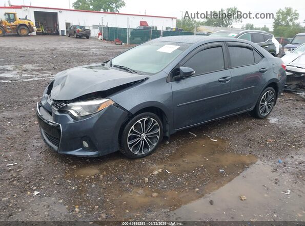 2T1BURHE6GC709985 2016 TOYOTA COROLLA Gray 