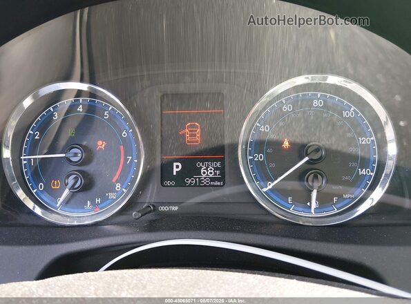 2T1BURHE6HC901313 2017 TOYOTA LL Серый Вид задних сидений