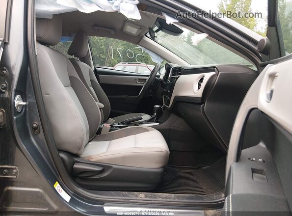 2T1BURHE6HC901313 2017 TOYOTA LL Серый Вид салона спереди
