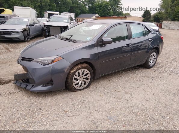 2T1BURHE6HC901313 2017 TOYOTA LL Серый Передняя левая четверть