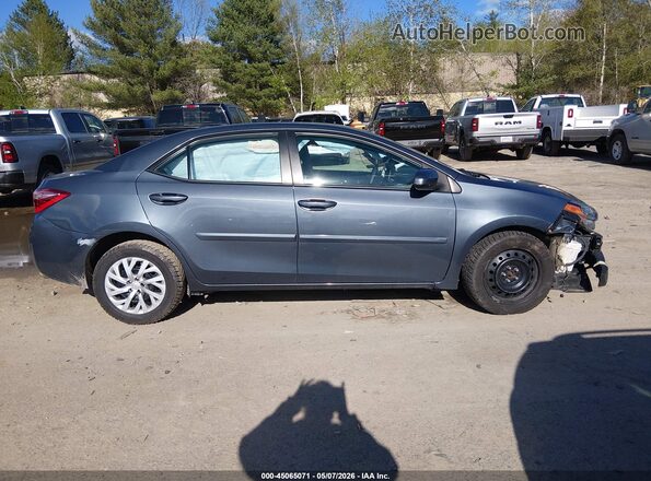 2T1BURHE6HC901313 2017 TOYOTA LL Серый Вид задней части салона
