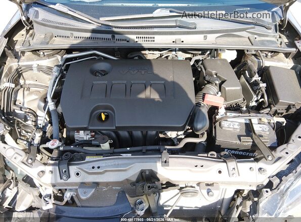 2T1BURHE6JC021878 2018 TOYOTA COROLLA Gray Հետևի տեսք