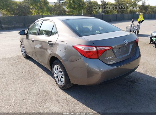 2T1BURHE6JC021878 2018 TOYOTA COROLLA Gray Հետևի ձախ