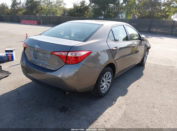 2T1BURHE6JC021878 2018 TOYOTA COROLLA Gray Հետևի աջ