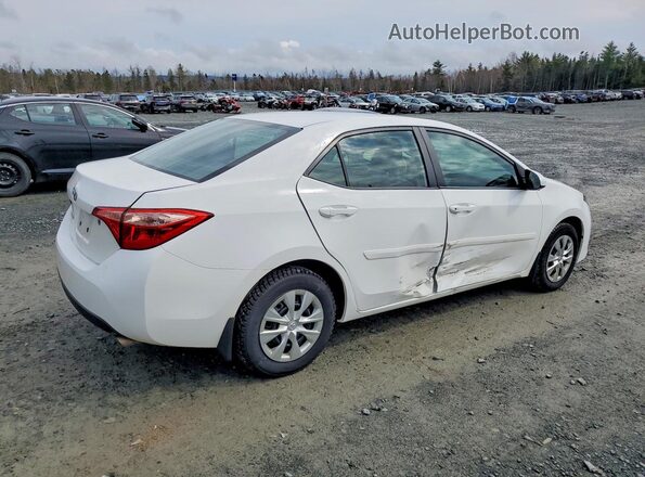 2T1BURHE6JC087332 2018 TOYOTA COROLLA Белый 