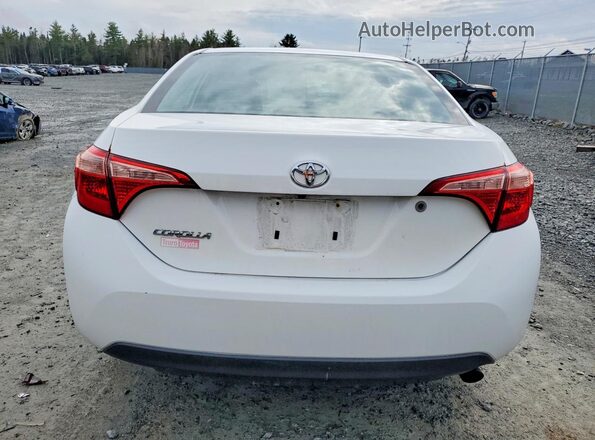 2T1BURHE6JC087332 2018 TOYOTA COROLLA Белый 