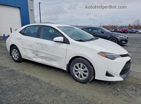 2T1BURHE6JC087332 2018 TOYOTA COROLLA Белый 