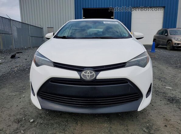 2T1BURHE6JC087332 2018 TOYOTA COROLLA Белый 