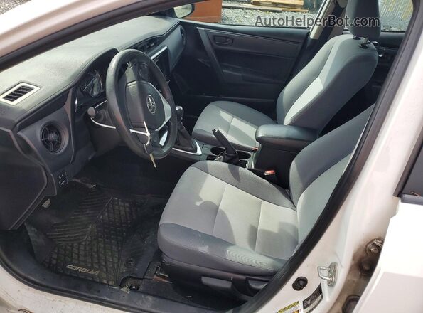2T1BURHE6JC087332 2018 TOYOTA COROLLA Белый 