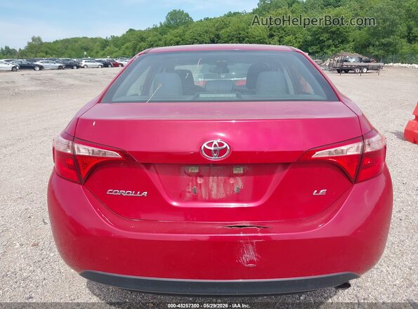 2T1BURHE6KC143352 2019 TOYOTA COROLLA Red 