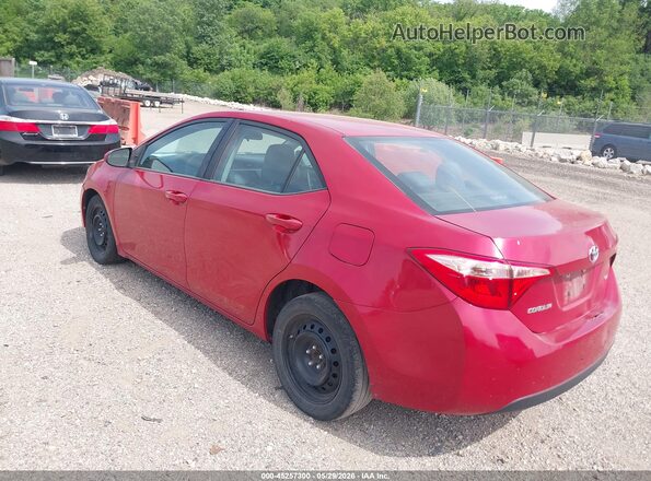 2T1BURHE6KC143352 2019 TOYOTA COROLLA Red 