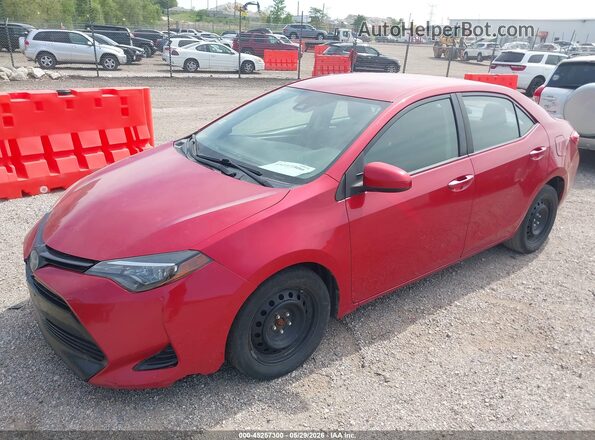 2T1BURHE6KC143352 2019 TOYOTA COROLLA Red 