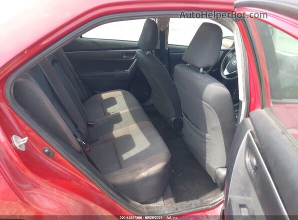 2T1BURHE6KC143352 2019 TOYOTA COROLLA Red 