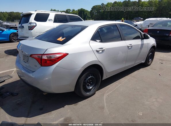 2T1BURHE6KC149846 2019 TOYOTA LL Silver 